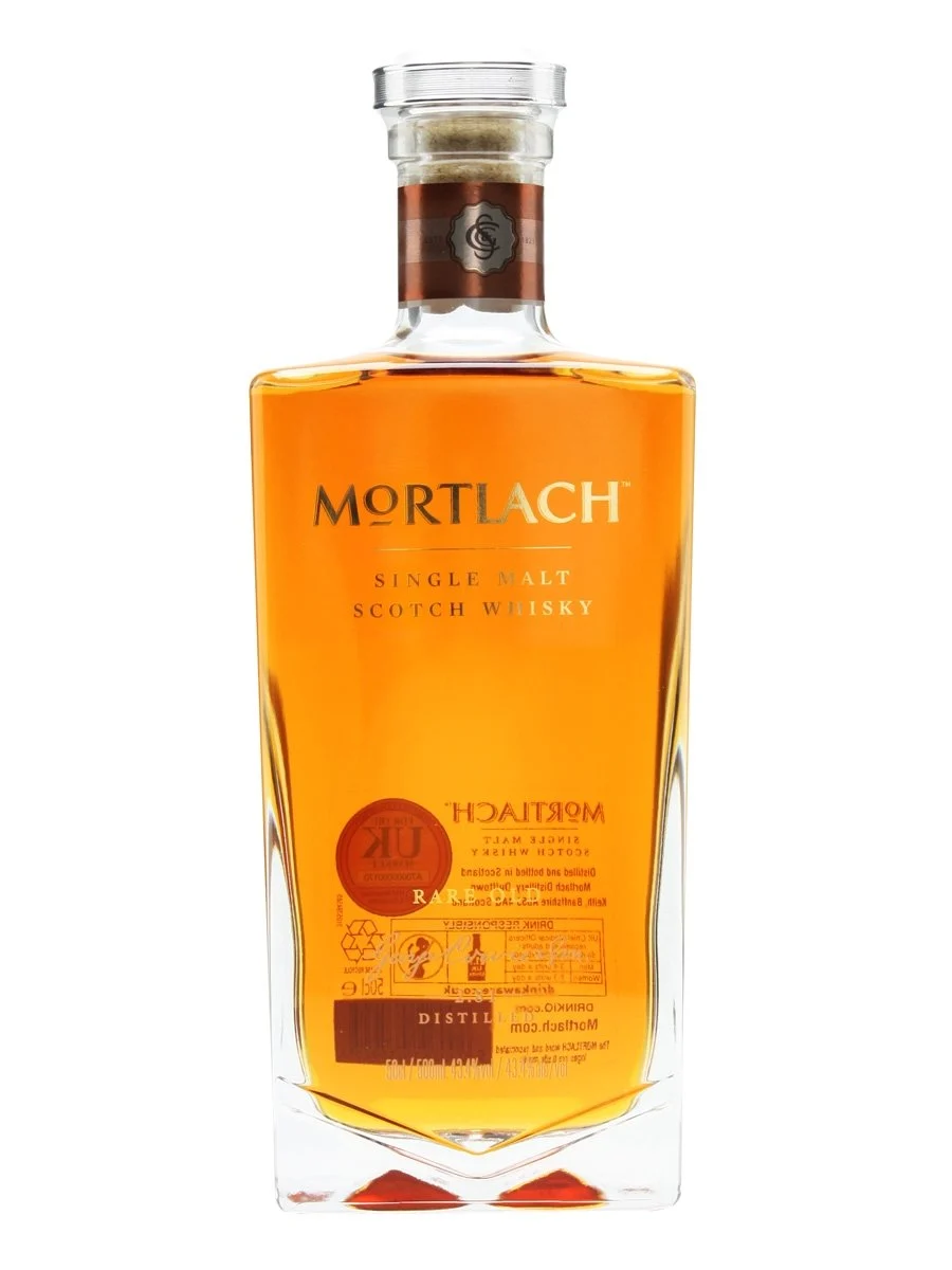 Whisky escocés de malta única Mortlach Rare Old Speyside | 500ML