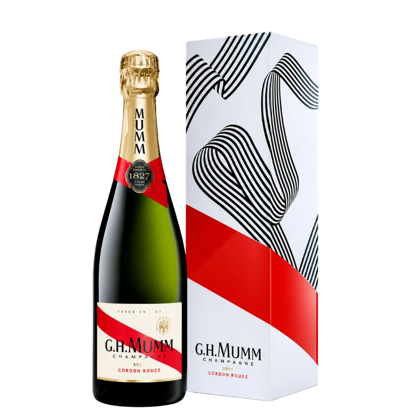G.H.MUMM Cordon Rouge Brut + Estuche - G.H. Mumm