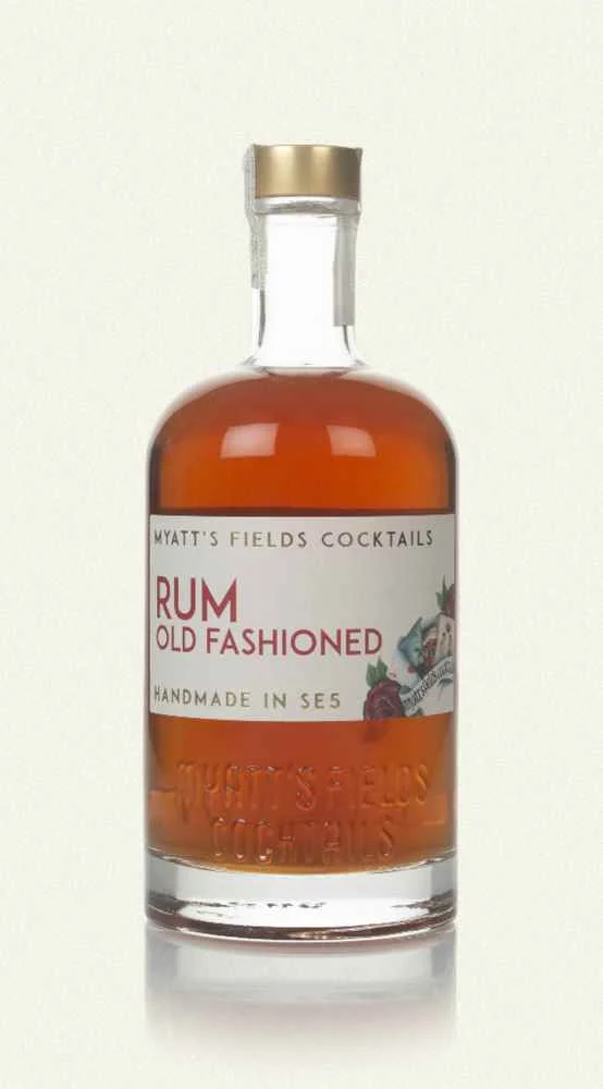 Myatt's Fields Cocktails Rum Old Fashioned Pre-Bottled Cocktails | 500ML