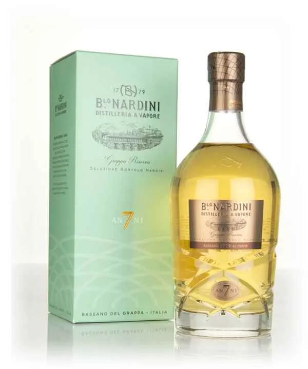 Nardini Riserva 7 Year Old - Selezione Bortolo Nardini Italian Grappa | 700ML