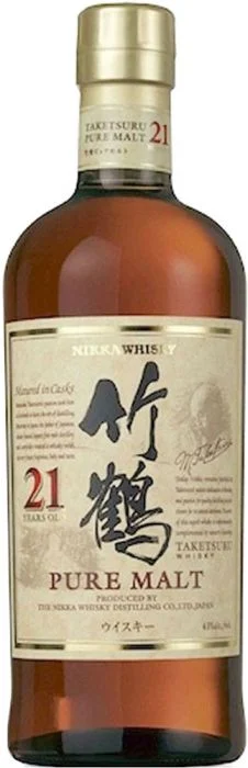 Nikka Taketsuru 21 Year Old Japanese Pure Malt Whisky - Whiskey
