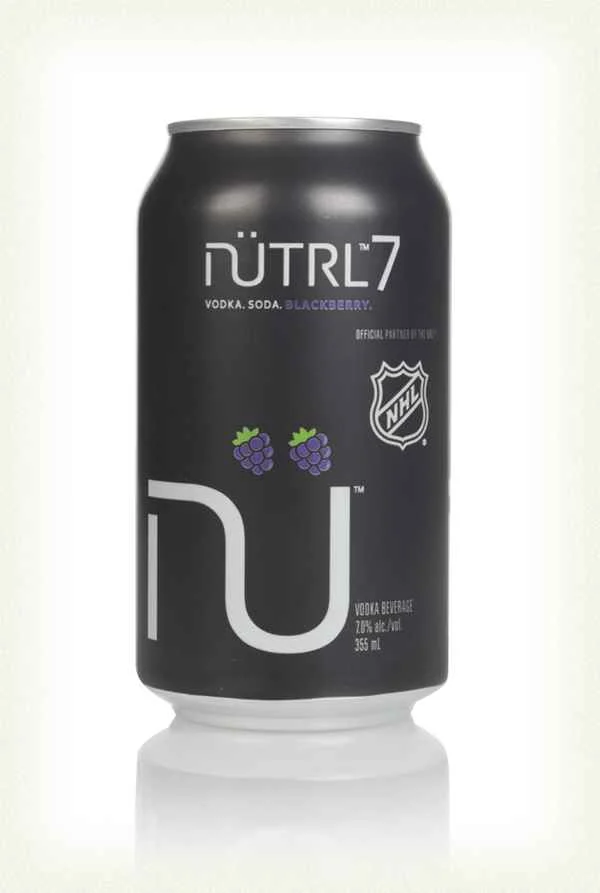 NÜTRL7 Blackberry Vodka Soda Ready-to-Drink | 360ML