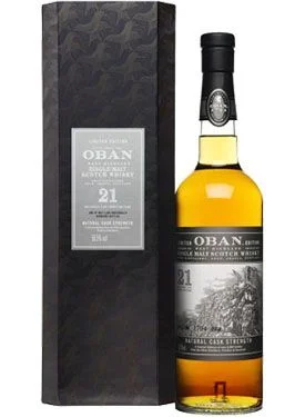 Oban 21 Year Old Limited Edition Single Malt Scotch Whisky - Whiskey