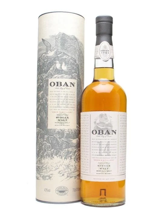 Oban 14 Year Old Highland Single Malt Scotch Whisky | 700ML - Whiskey