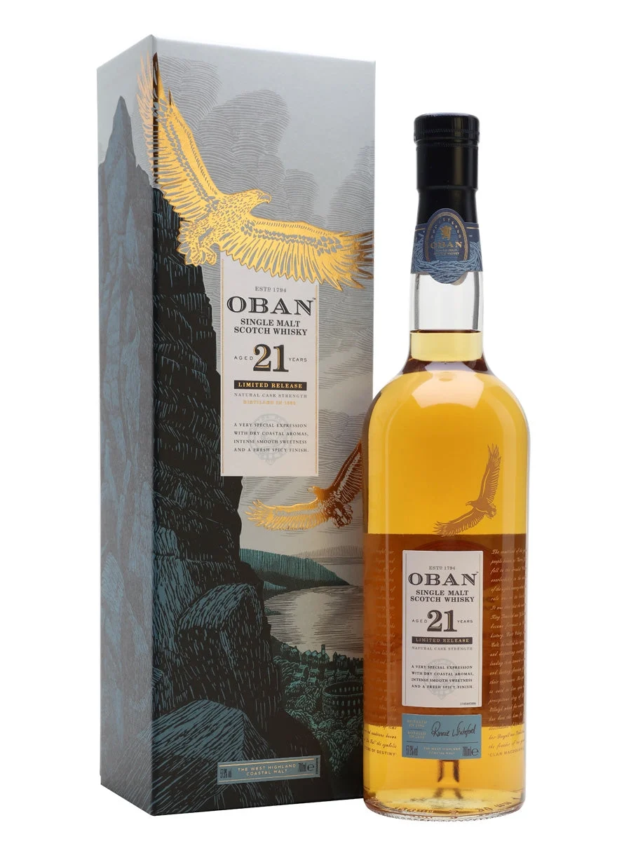 Oban 21 Year Old Special Releases 2018 Single Malt Scotch Whisky - Whiskey
