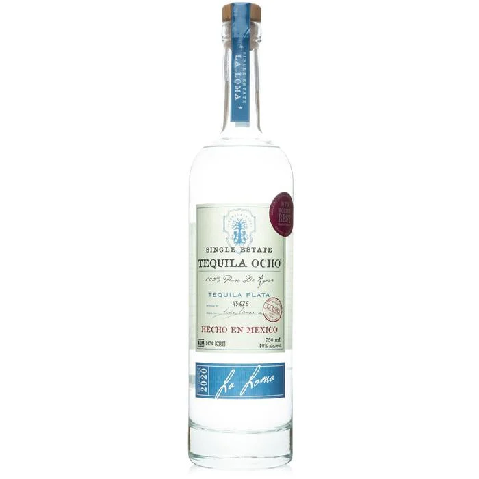 Tequila Ocho Plata 2020 La Loma