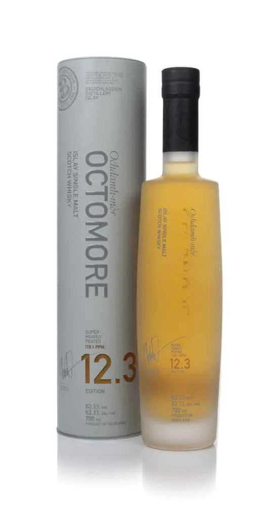 Octomore 12.3 Whisky de cebada Islay de 5 años | 700ML - Whiskey