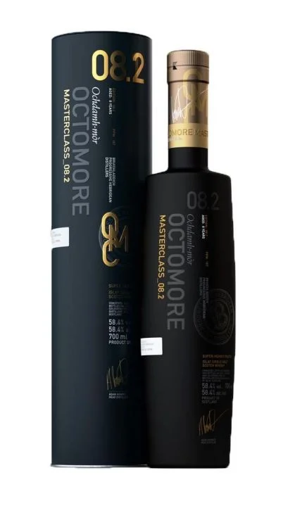 Octomore Masterclass 08.2 “European Oak” 8 Year Old Single Malt Scotch Whisky - Whiskey