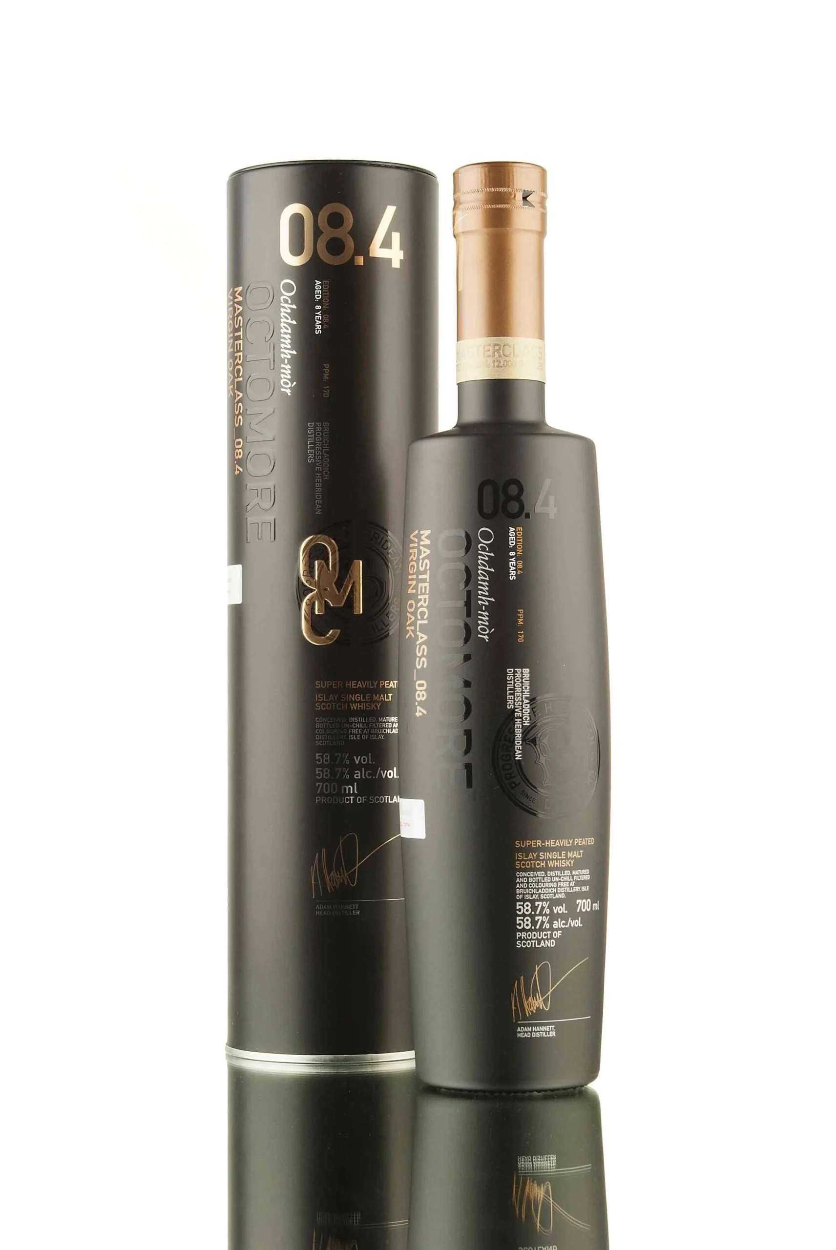 Octomore Masterclass_08.4 8 Year Old Virgin Oak Islay Single Malt Scotch Whisky - Whiskey