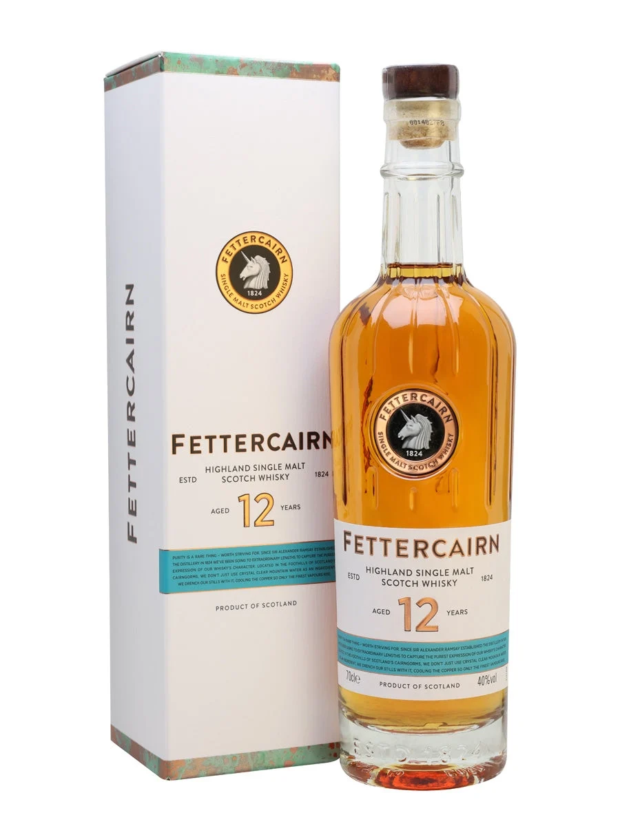 Fettercairn 12 Year Old Highland Single Malt Scotch Whisky | 700ML - Whiskey