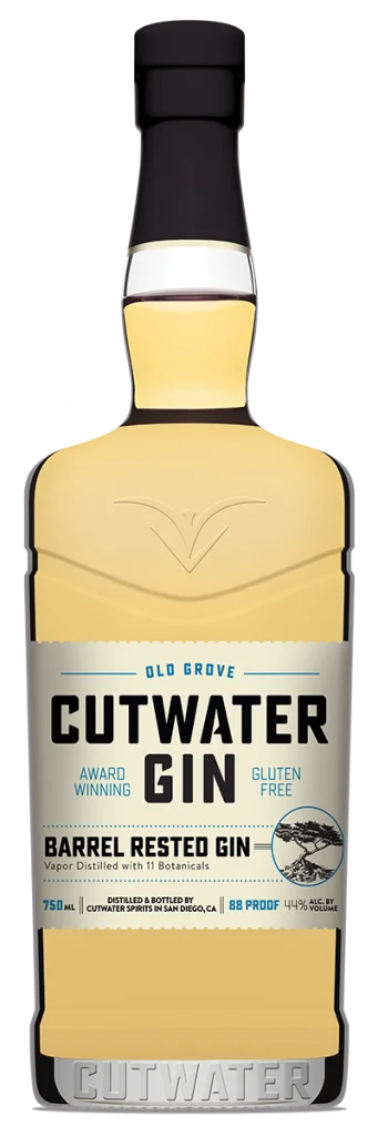 Cutwater Spirits Barrel Rested Old Grove California Small Batch Gin