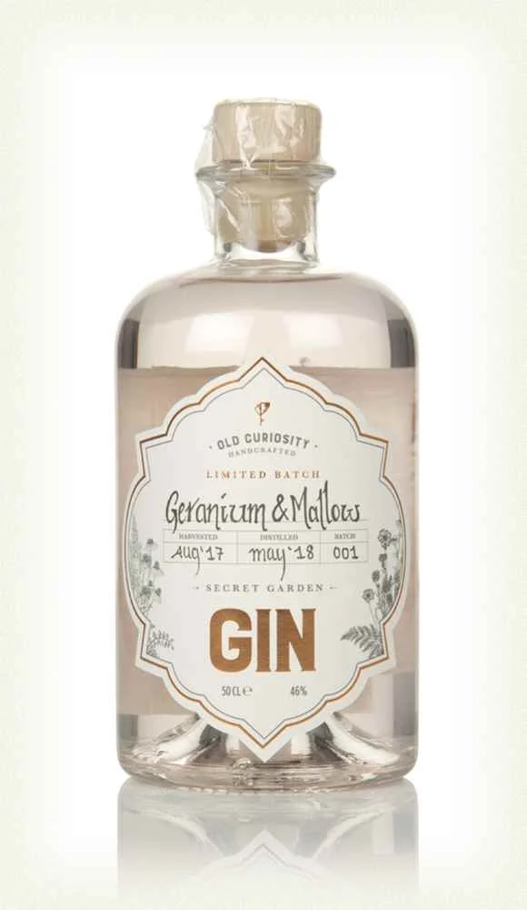 Old Curiosity Geranium & Mallow Gin | 500ML