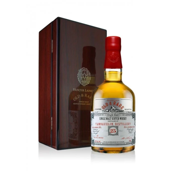 Tamnavulin 25 Year Old Platinum Old & Rare Single Malt Scotch Whisky - Whiskey