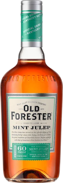 Old Forester RTD Mint Julep Bourbon Cocktail Liqueur