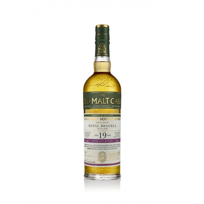 Royal Brackla Old Malt Cask 19 Year Old Single Malt Scotch Whisky - Whiskey