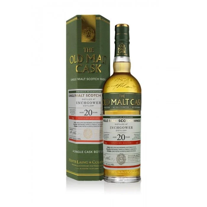 Inchgower Old Malt Cask 20 Year Old Single Malt Scotch Whisky - Whiskey