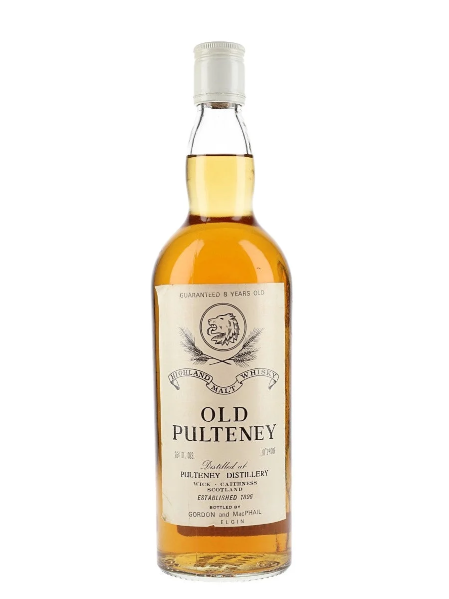 Old Pulteney 8 Year Old Bot.1970s G&M Highland Single Malt Scotch Whisky - Whiskey