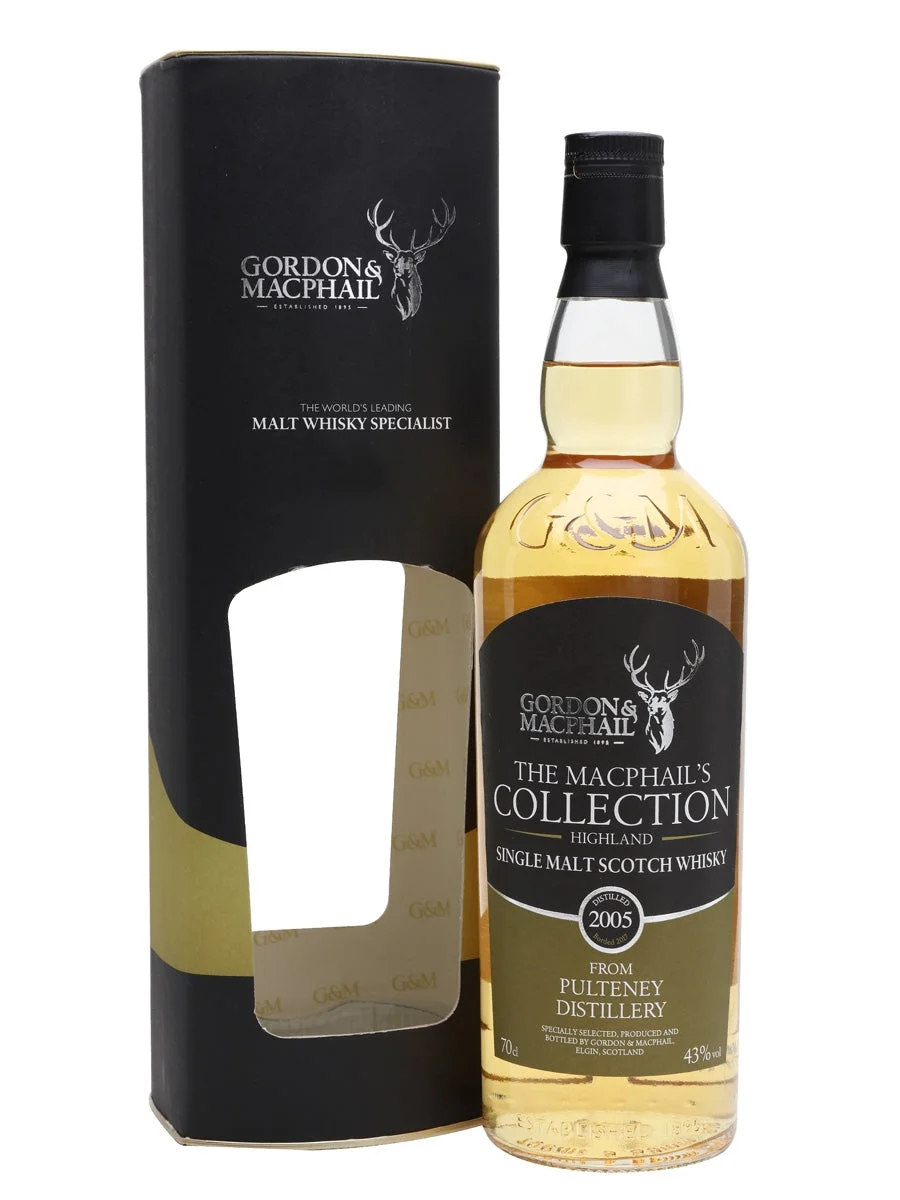 Pulteney 2005 Bot.2017 MacPhail's Collection Highland Single Malt Scotch Whisky | 700ML - Whiskey