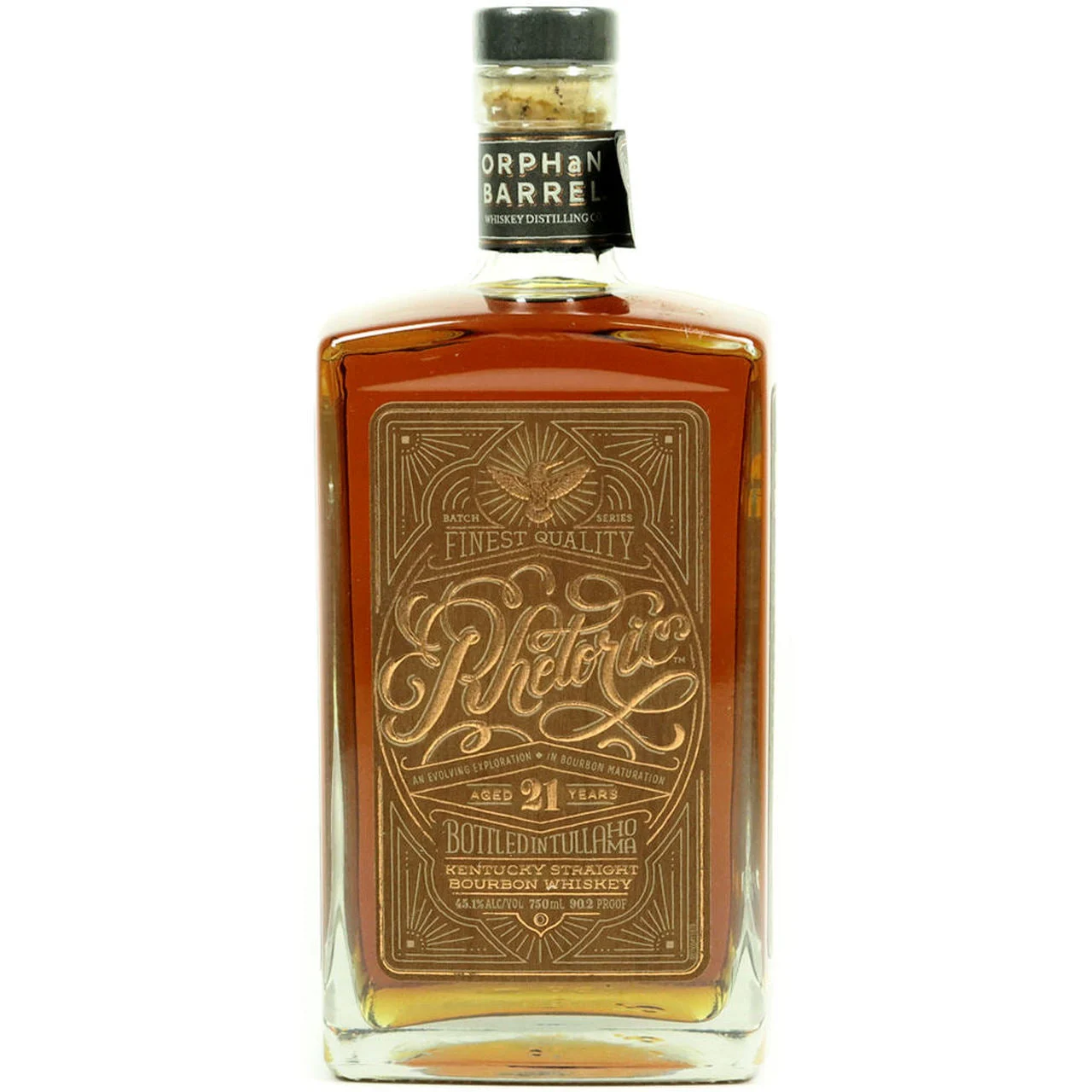 Orphan Barrel Rhetoric 21 Year Old Kentucky Straight Bourbon Whiskey