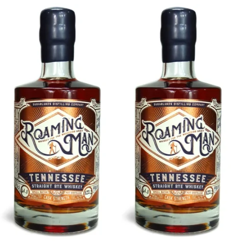 Roaming Man Tennessee 8th Edition Straight Rye Whiskey (2) Bottle Bundle - Whisky