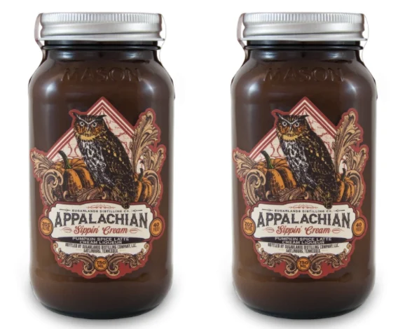 Sugarlands Shine | Pumpkin Spice Latte Sippin’ Cream (2) Bottle Bundle - Luz de la luna