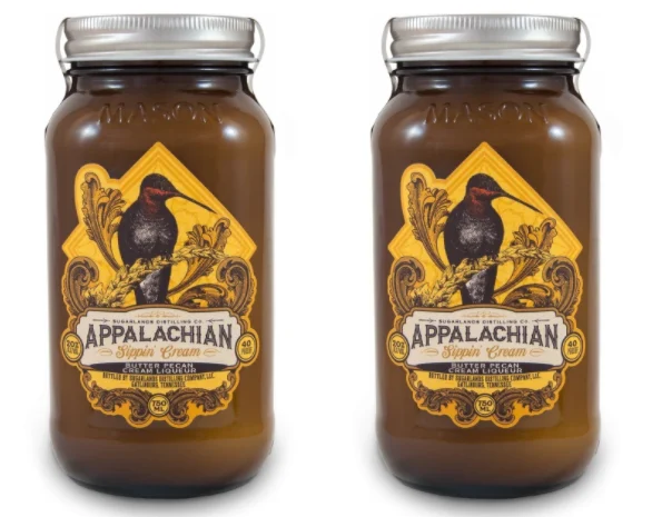 Sugarlands Shine | Butter Pecan Sippin' Cream (2) Bottle Bundle - Luz de la luna
