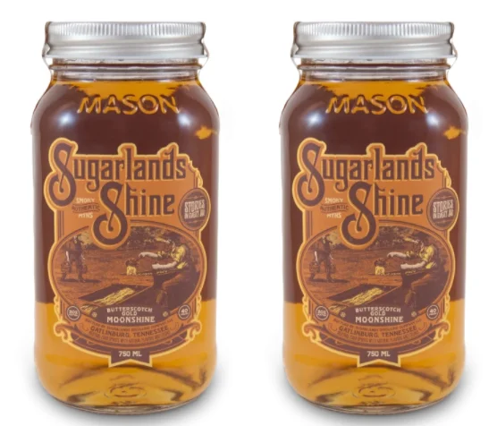 Sugarlands Shine | Butterscotch Gold Moonshine (2) Bottle Bundle - Luz de la luna