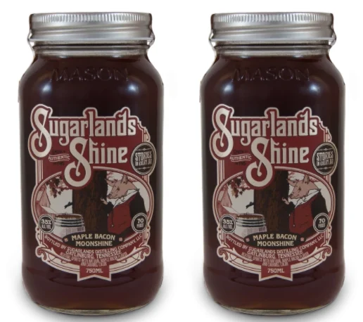 Sugarlands Shine | Maple Bacon Moonshine (2) Bottle Bundle - Luz de la luna