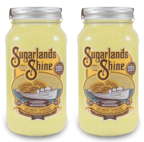 Sugarlands Shine | Old Fashioned Lemonade Moonshine (2) Bottle Bundle - Luz de la luna