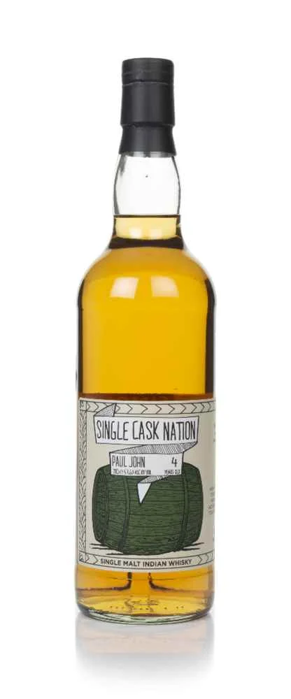Paul John 4 años 2016 (Single Cask Nation) Whisky indio | 700ML
