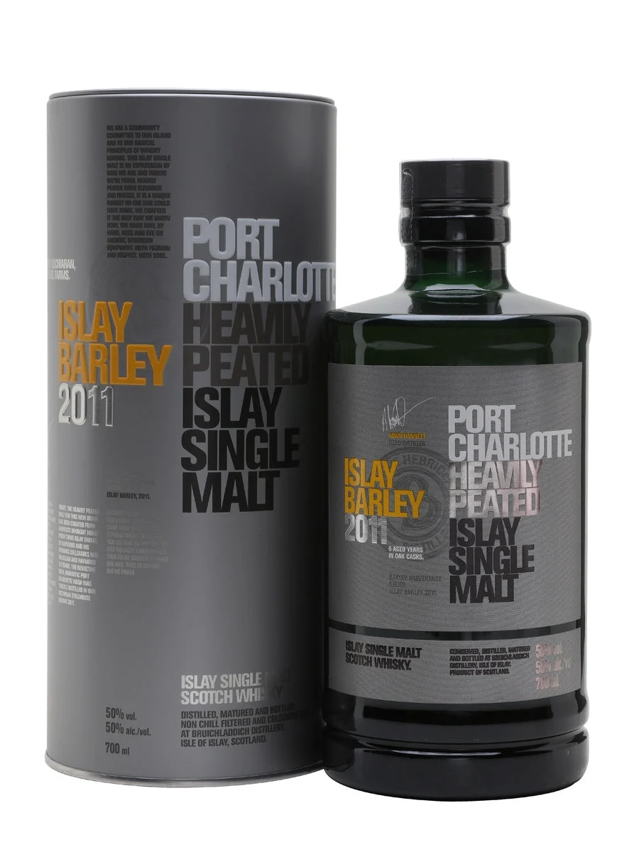 Port Charlotte 2011 Islay Barley Islay Whisky escocés de malta única | 700ML - Whiskey