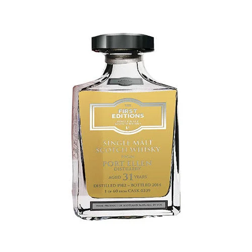 The First Edition 31 Year Old Port Ellen Single Malt Whisky - Whiskey