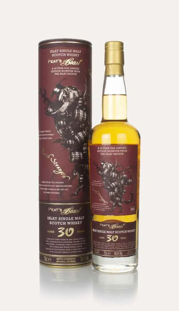 Peat's Beast 30 Year Old Single Malt Scotch Whisky | 700ML - Whiskey