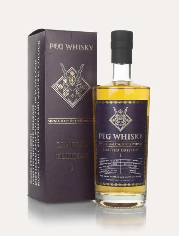 Peg Whisky Limited Edition I Single Malt Scotch Whisky | 700ML - Whiskey