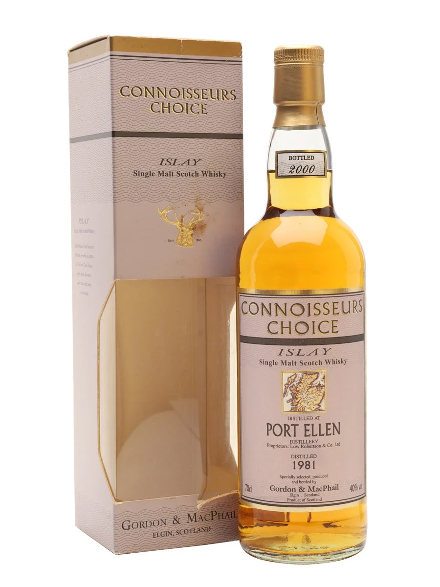 Port Ellen 1981 Bot.2000 Connoisseurs Choice Islay Single Malt Scotch Whisky | 700ML - Whiskey