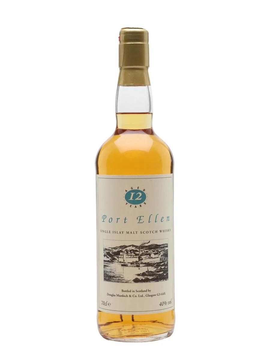 Port Ellen 12 Year Old Douglas Murdoch Islay Single Malt Scotch Whisky | 700ML - Whiskey