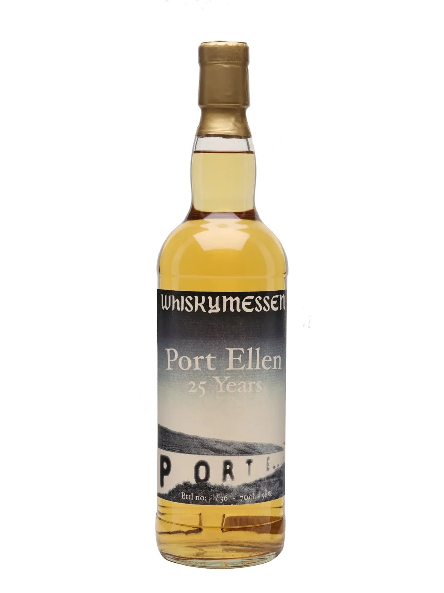 Port Ellen 25 Year Old Whiskymessen dk Islay Single Malt Scotch Whisky Whiskymessen.dk | 700ML - Whiskey