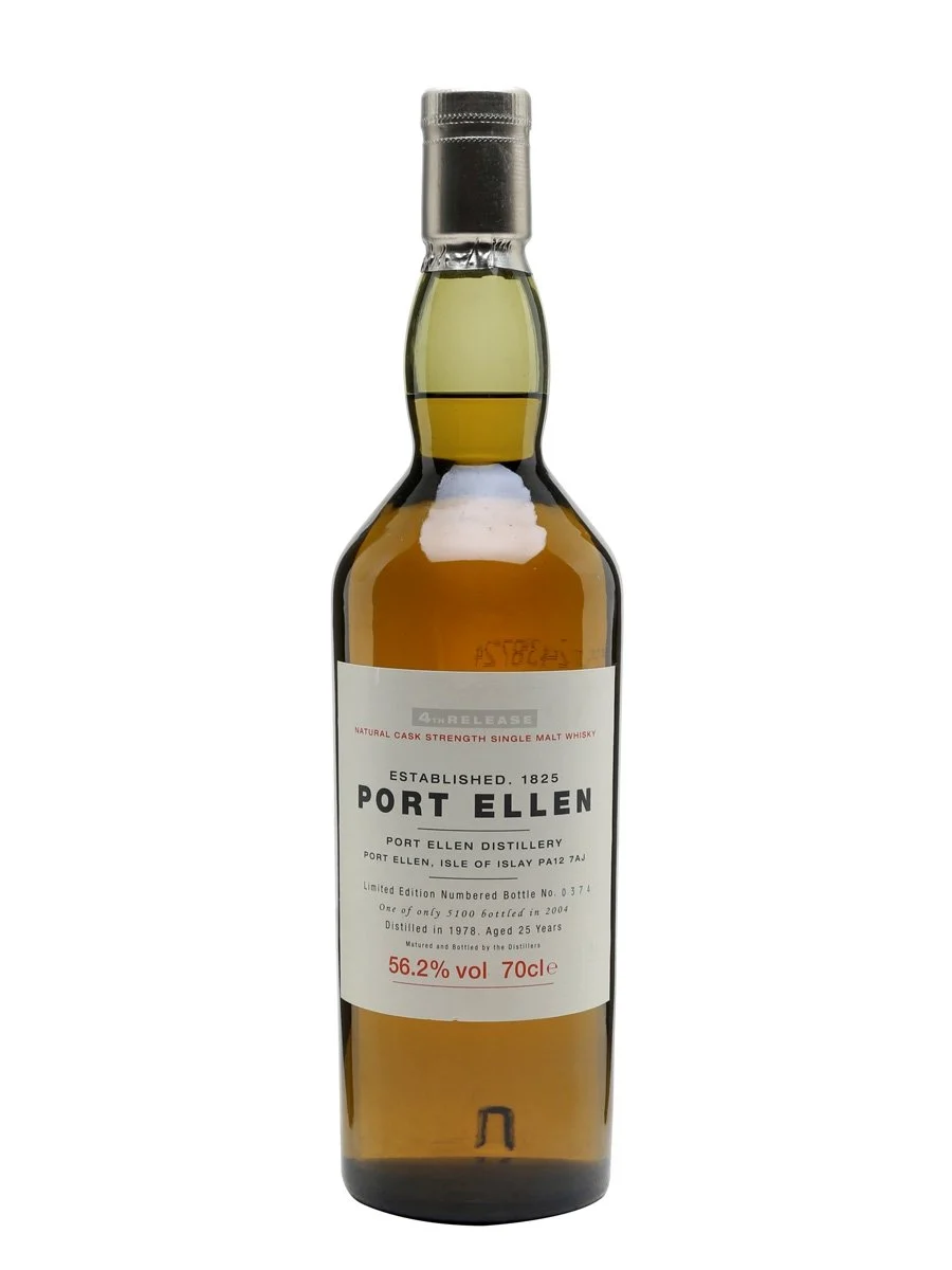 Port Ellen 1978 25 Year Old 4th Release (2004) Islay Single Malt Scotch Whisky | 700ML - Whiskey