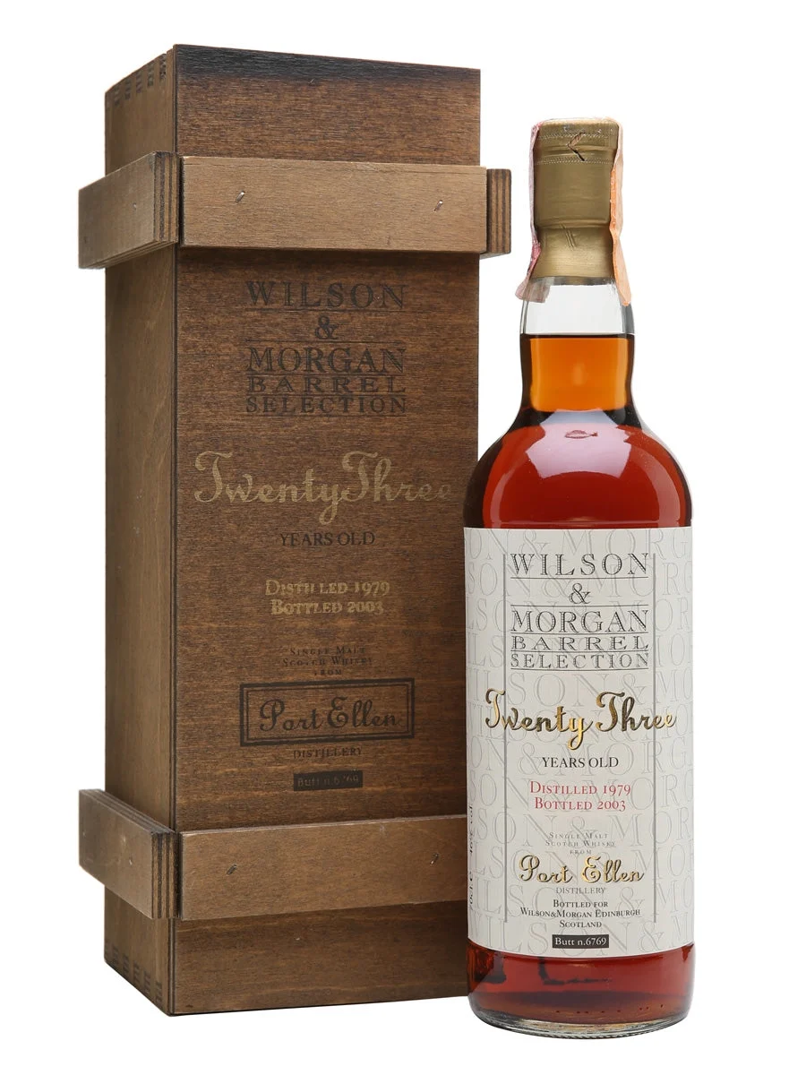 Port Ellen 1979 23 Year Old Sherry Cask Wilson & Morgan Islay Single Malt Scotch Whisky | 700ML - Whiskey