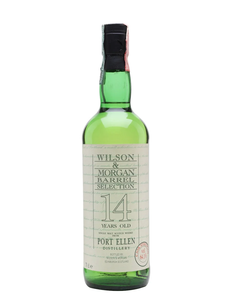 Port Ellen 1979 14 Year Old Wilson & Morgan Islay Single Malt Scotch Whisky | 700ML - Whiskey