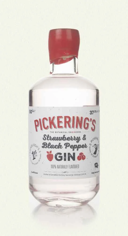 Pickering's Strawberry & Black Pepper Gin | 500ML