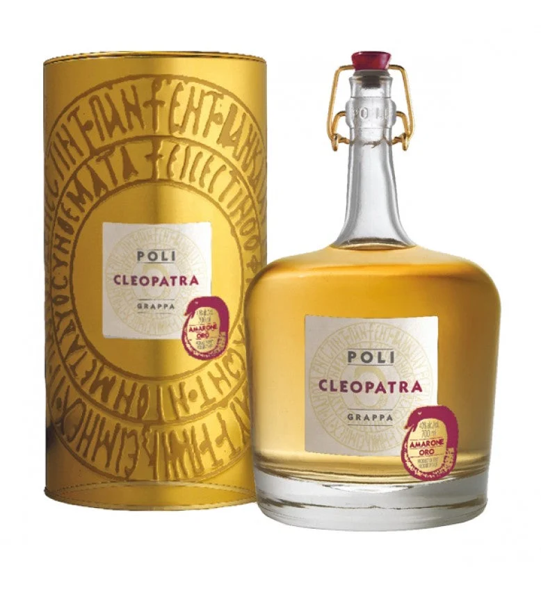 Licor Cleopatra Moscato Oro Grappa