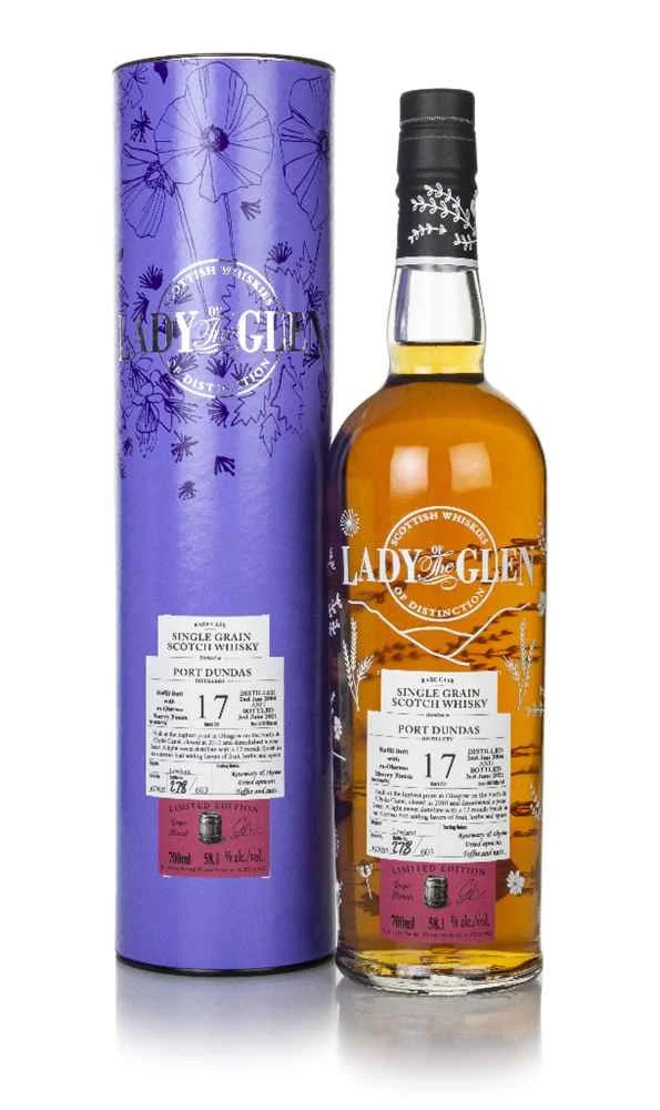 Port Dundas 17 Year Old 2004 (cask 73895) - Lady of the Glen (Hannah Whisky Merchants) Scotch Whisky | 700ML