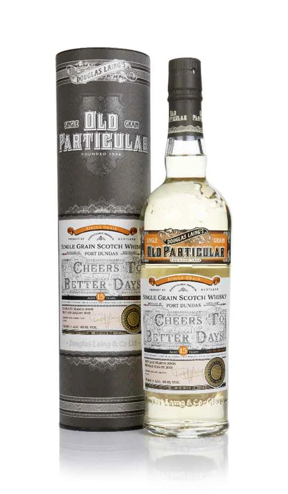 Port Dundas "Cheers To Better Days" 15 años 2006 (barrica 15316) - Whisky escocés Old Particular (Douglas Laing) | 700ML