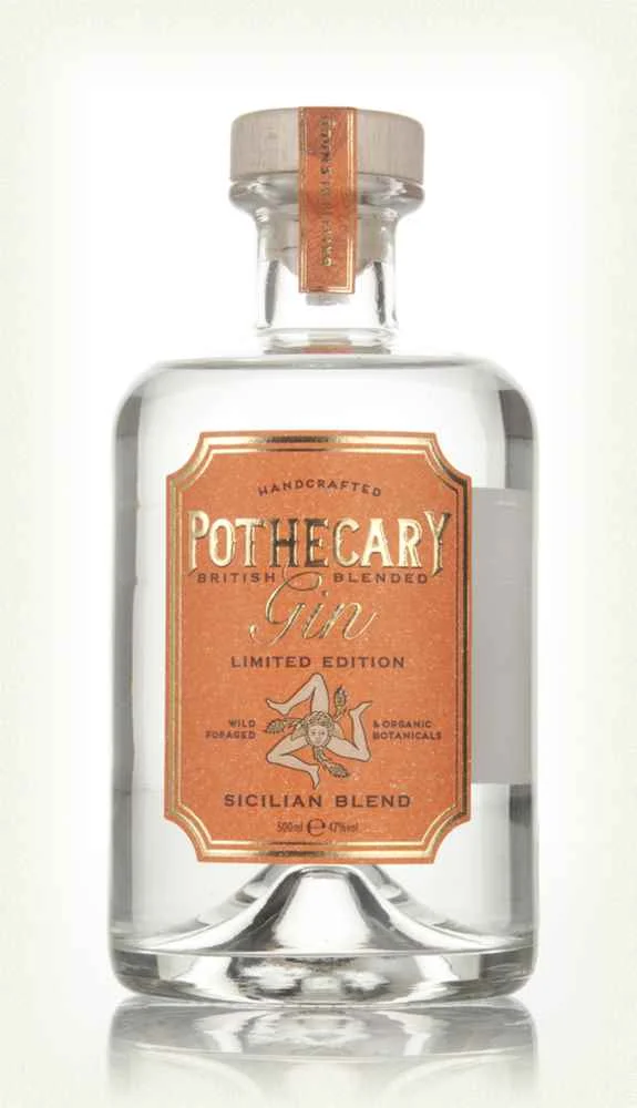 Pothecary Gin Sicilian Blend Gin | 500ML