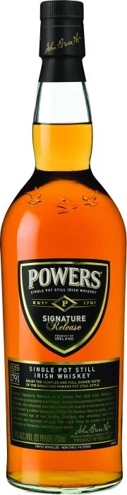 Whisky irlandés Powers Signature Release Single Pot Still