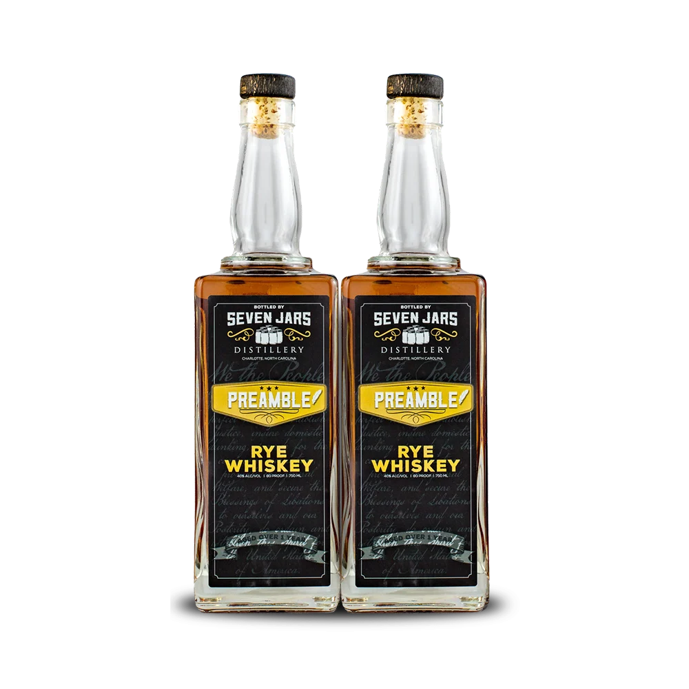 Seven Jars Rye Whiskey (2) Bottle Bundle