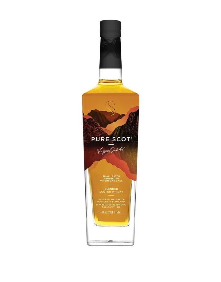 Pure Scot Virgin Oak 43 Blended Scotch Whisky - Whiskey