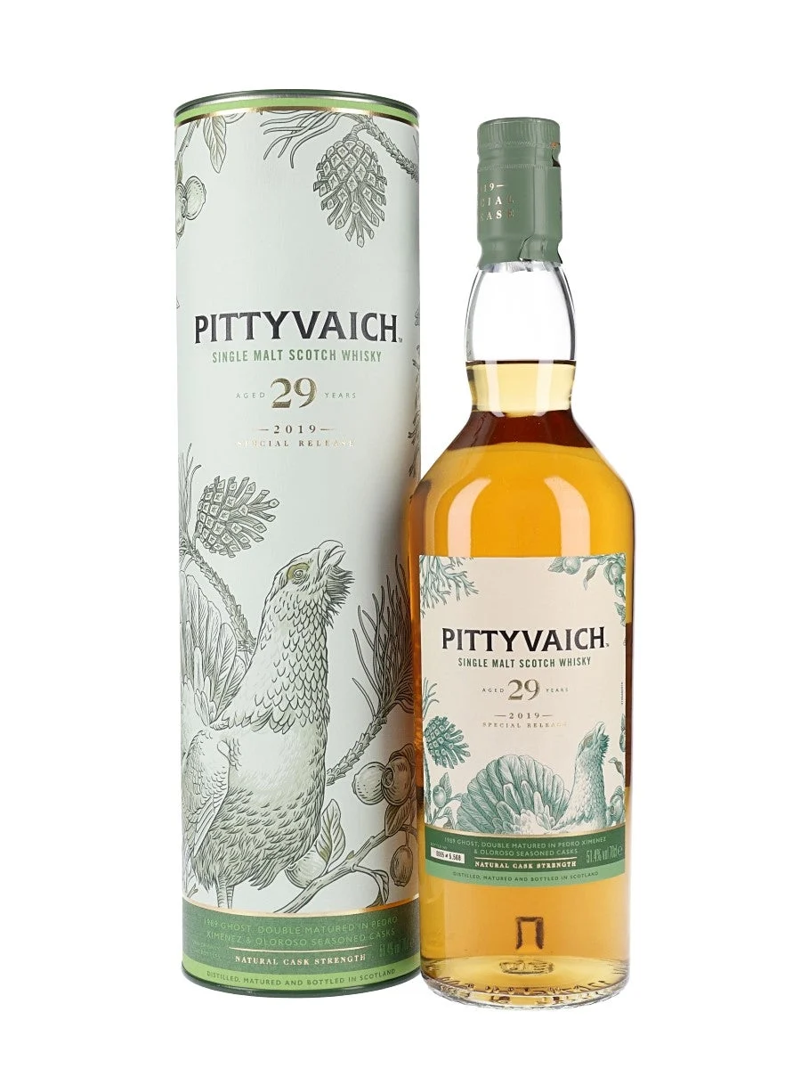 Pittyvaich 1989 29 años Lanzamientos especiales 2019 Whisky escocés de malta única - Whiskey