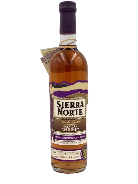 Sierra Norte Single Barrel Purple Corn Oaxacan Whiskey